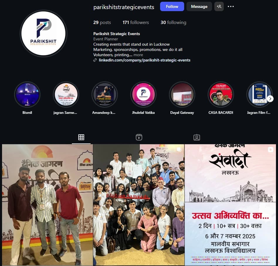 Parikshit Events